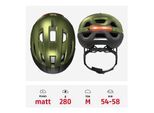 Fahrradhelm ABUS "URBAN-I 4.0 ACE" Gr. L, grün (grün (pepper grün)), Helme, L Kopfumfang: 57cm - 61cm