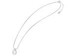 Kette ohne Anhänger ADELIA´S "Edelstahl Halskette mit Anhänger 46 cm + 5 cm", silber, Halsketten, Damen, 46cm, Edelstahl, silberfarben