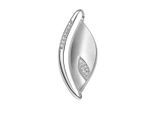 Kettenanhänger ADELIA´S "Anhänger aus Silber rhodiniert rhodiniert", silber, Schmuckanhänger, Damen, Silber 925 (Sterlingsilber), Kettenanhänger, mit Zirkonia