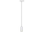 BRILONER LEUCHTEN Schienensystem-Leuchten "RAIL", weiß (weiß matt), Ø 4,2cm, 1 Stk., Leuchten, LED Pendelleuchte 80x1500mm Weiß 5,5W Schienensystem Rail Küche