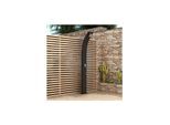 HOME DELUXE Solardusche aus Aluminium ATHEN