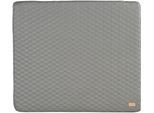 Wickelauflage ROBA "Luxe, stone gesteppt", grau (stone), PU-Beschichtung, Polyestervlies, Wickelauflagen, Wickelauflage