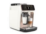 PHILIPS Kaffeevollautomat "EP5547/90 5500 Series, 20 Kaffeespezialitäten (heiß oder eisgekühlt)", weiß (rosé, weiß), B:24,6cm H:37,1cm T:43,3cm, Kaffeevollautomaten, LatteGo-Milchsystem, SilentBrew Technologie, Kaffeevollautomat, Topseller