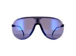 Carrera SuperChampion D51 XT zwart blauw hemelspiegel zonnebril
