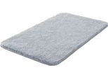Badematte GRUND "Melange" Gr. 2, silber (silberfarben), H:27mm, Polyacryl, Badematten, Badematte, besonders dichter Flor