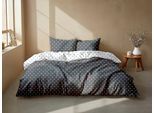 Bettwäsche ZO HOME "Zohome Bettwäsche Baumwolle Punta-di-Cotone", grau, B/L: 155cm x 220cm, 1 Stk., 1 Stk., Renforcé, B/L: 80cm x 80cm, 2, Renforcé, Obermaterial: 100% Baumwolle, Bettwäsche, Bettwäsche, Bettwäsche aus 100% Baumwolle, hochwertige Renforcé, ab 135x200 cm.