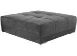 Hocker JOCKENHÖFER GRUPPE "Moldau Hocker", grau, B:120cm H:39cm T:120cm, Cord: 100% Polyester, Hocker, Hocker, Mega-Hocker im XXL-Format