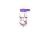 Trinkflasche MEPAL "Trinkflasche mit Trinkhalm Campus 450 ml", lila (unicorn glow), H:15,5cm, Trinkflaschen, Trinkflasche, Spülmaschinengeeignet