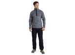 Craghoppers Finnian fleece-shirt met lange mouwen voor heren (Blauwe marinemarlijn)