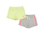 Reebok Jersey shorts voor meisjes (Set van 2) (Lichtgrijze heide)