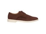 Threadbare Axelle platte Oxford-schoenen voor heren (Chocolade)