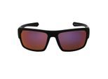 Guess Heren Wrap Spiegel Zonnebril (Zwart / Rook)