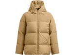Under Armour Dames Limitless Ribfluwelen Gequilt Pufferjack (Bruin)