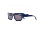 Off-White Prescott-zonnebril voor volwassenen (unisex) (Blauw/Donkergrijs)