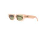Off White Unisex-zonnebril voor volwassenen van Greeley (Beige)