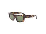 Off White Miramar Schildpad Zonnebril (Havana/Groen)
