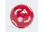 Fußball ADIDAS PERFORMANCE "FC BAYERN MÜNCHEN HEIMSPIEL CLUB" Gr. 5, rot (better scarlet, weiß), Bälle, 5, 0,4 g, FC Bayern München, B:22,3cm H:17,3cm T:22cm