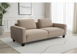 Big-Sofa SIT & MORE "Concept", taupe, B:226cm H:84cm T:93cm, 100% Polyester, Sofas, Big-Sofa, Modernes Sofa in drei Fußfarben zur Auswahl