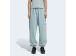 Sporthose ADIDAS SPORTSWEAR "ALL SZN LOOSE", Damen, Gr. XS, N-Gr, grün (wonder sage, normal, gr.), Obermaterial: 70% Baumwolle, 30% Polyester, Hosen Sporthose