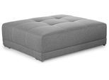Hocker JOCKENHÖFER GRUPPE "Moldau Hocker", grau (hellgrau), B:120cm H:39cm T:120cm, Hocker, Hocker, Mega-Hocker im XXL-Format
