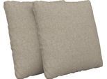 Sofakissen SIT & MORE "Morris Jubi, B: 45 cm", grau (taupe), B:45cm H:45cm T:12cm, 95% Polyester, 5% Polyamid, Polsterauflagen, Sofakissen, Set: 2 Stück, passend zur Serie