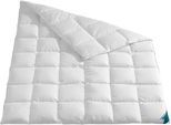 Daunenbettdecke HAEUSSLING "Kuscheltraum, 135x200,155x220 & weitere Größen", weiß, B:155cm L:220cm, Bezug: 100% Baumwolle. Füllung: 60% Daunen, 40% Federn, Bettdecken, Hergestellt in Deutschland, Daunen der Klasse 1