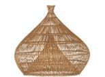 Leuchtenschirm, Natur, Holz, Bambus, massiv, rund, 50 cm, Lampen & Leuchten, Innenbeleuchtung, Lampenschirme