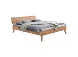 Hasena Bett, Kernbuche, Holz, Kernbuche, massiv, 120x200 cm, Über- und Sondergrößen erhältlich, in verschiedenen Holzarten Größen erhältlich, Schlafzimmer, Betten, Einzelbetten