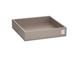 Joop! Tablett Bathline, Grau, Beige, Kunststoff, quadratisch, 17x3.5x17 cm, Tischkultur & Servieren, Tabletts