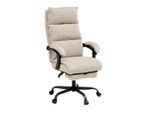 Livetastic Drehstuhl, Beige, Holz, Metall, Kunststoff, Textil, Pappel, Sperrholz, Drehkreuz, 65x116x124 cm, Sitzfläche 360° drehbar, Arbeitszimmer, Bürostühle, Drehstühle