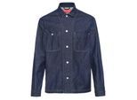 Hugo Boss Heren X Replay Denim Oversized Overhemd (Donkere Wassing)