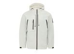Firetrap Heren Winddichte Hooded Windbreaker (Wit)
