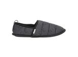 Nicce Heren Quilted Mule Slippers (Houtskool)