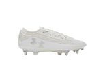 Under Armour Clone Magnetico Elite 4 voetbalschoenen voor heren (Wit)
