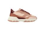 Lavair Heren Pacific 2.0 Leren Chunky Platte Sneakers (Roze)