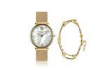 Quarzuhr AMELIA PARKER "SAF7-2", gold, Armbanduhren, Damen, Quarzuhr