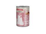 Amora Cat Pur 6x400g Delikater Lachs und Forelle