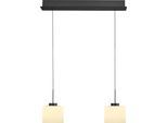 LED Pendelleuchte "ABBY", anthrazit matt eloxiert, 2, 1 Stk., HELL HÖLLISCH GUTES LICHT, Leuchten, B-Link Fernbedienung, Stufenlos höhenverstellbar, LED Pendelleuchte