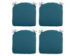 Madison Zitkussen panama sea blue 46x48 - 4 stuks