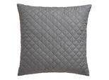 Microfaserkissen OTTO HOME "Clarra, Kopfkissen 40x80 cm, 80x80 cm", grau, B:80cm L:80cm, Bezug: 100% Polyester. Füllung: 100% Polyester, Kopfkissen, Rückenschläfer, Seitenschläfer, Kissen in grau