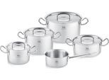 Topf-Set FISSLER "Original-Profi Collection Retro", silber (edelstahlfarben), Töpfe, Topf-Set, Limited Edition, Made in Germany