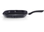 Grillpfanne FISSLER "Cenit", schwarz, Ø:28cm, Pfannen, Grillpfanne, Ø 28 cm, mit ergonomischem Griff, Induktion, Made in Italy