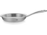 Bratpfanne FISSLER "Fissler M5 Pro-Ply, Edelstahl-Pfanne", silberfarben, B:22,5cm H:6cm L:41cm Ø:20cm, Pfannen, Bratpfanne, 5-lagiges Mehrschichtmaterial für präzise Temperaturkontrolle