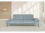 Recamiere DIE PLANBAR "MP-IN20126 mit Kaltschaum-Polsterung", grau (ocean), B:230cm H:82cm T:115cm, 100% Polyester, Sofas, Recamiere, mit Kopfteilverstellung, wahlweise mit Drehsitz-Funktion