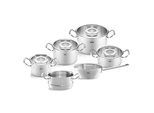 Topf-Set FISSLER "Original-Profi Collection", silber (silberfarben), Töpfe, Topf-Set, Made in Germany