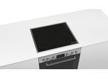 BOSCH Elektro-Herd-Set "HND671LS62", Energieeffizienz: A+, schwarz, Herdsets, AirFry-Funktion im Ofen & eine Bräterzone für großes Kochgeschirr, Elektro-Herd-Set