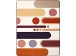 Wohndecke VILLEROY & BOCH "Miami", mehrfarbig, B:150cm L:200cm, Baumwolle, Polyacryl, Polyester, Wohndecken, Wohndecke, Wohndecke Villeroy&Boch