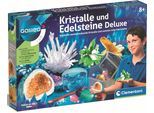 Experimentierkasten CLEMENTONI "Galileo, Kristalle und Edelsteine Deluxe", weiß, neutral, Experimentierkästen, Kinder, Experimentierkasten, Made in Europe
