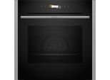 NEFF Einbaubackofen "B24CR31N0", Energieeffizienz: A+, grau (silberfarben), B:59,6cm H:59,5cm T:54,8cm, Backöfen, Backen auf 3 Ebenen mit CircoTherm & einfache Easy Clean Reinigung, Einbaubackofen