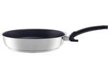 Bratpfanne FISSLER "Adamant premium Edelstahlpfanne beschichtet", grau (anthrazit), Ø:28cm, Pfannen, Bratpfanne, induktionsgeeignet, kratzfeste Antihaft-Beschichtung, Made in Germany